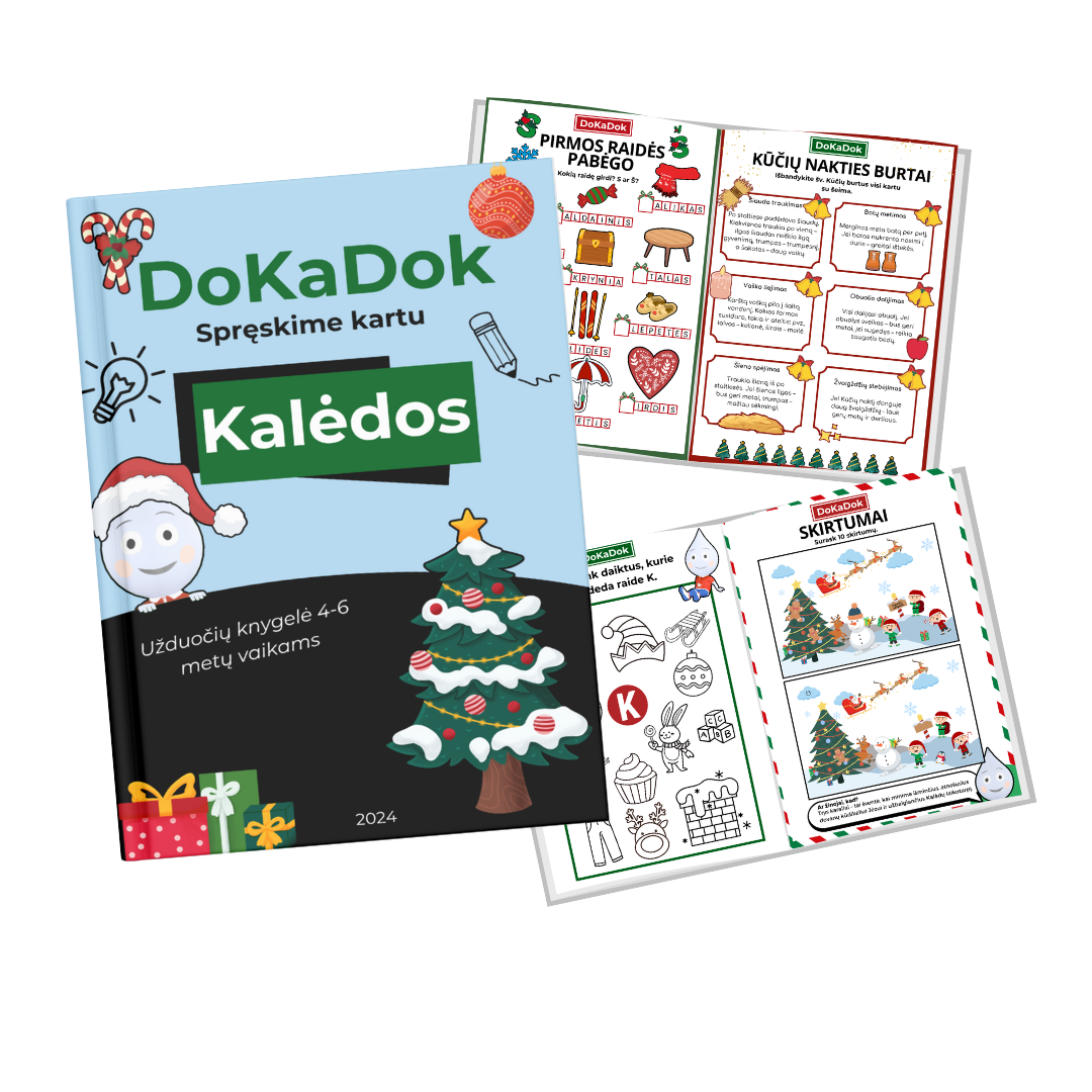 "Kalėdos" 4-6 metų vaikams
