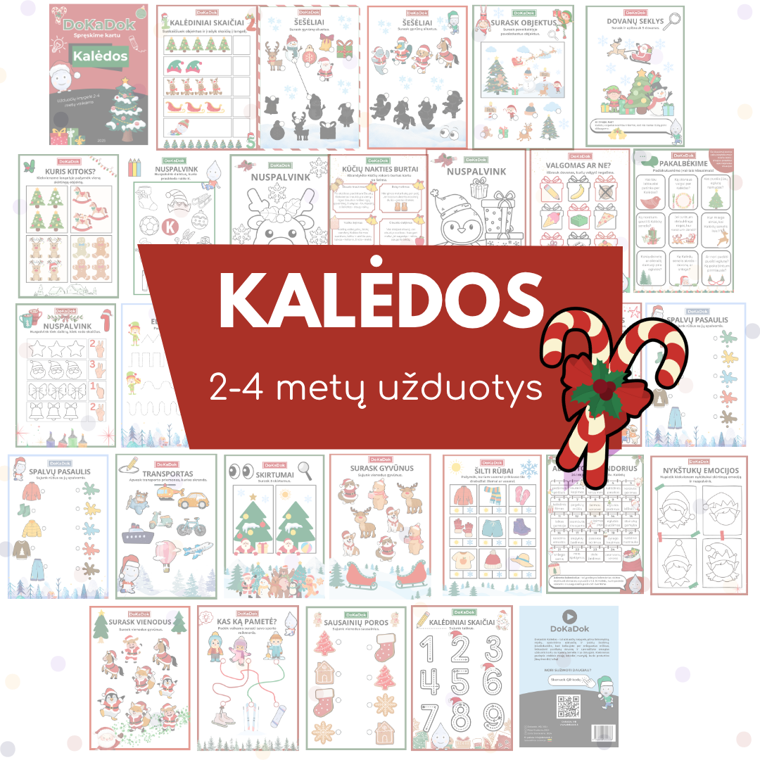 "Kalėdos" 2-4 metų vaikams