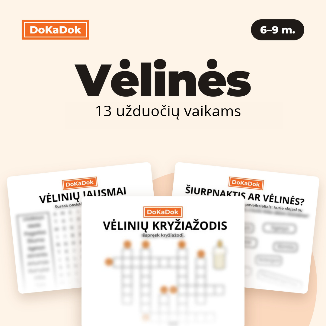 "Šiurpnaktis ir Vėlinės" 6-9 metų vaikams (PDF)