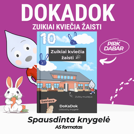 "Zuikiai kviečia žaisti" specialus numeris