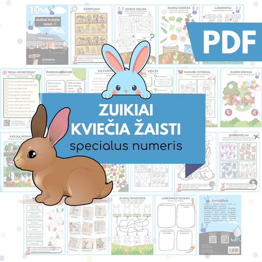 "Zuikiai kviečia žaisti" specialus numeris (PDF)