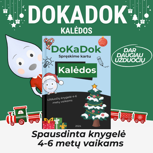 "Kalėdos" 4-6 metų vaikams