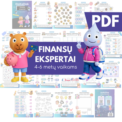 PDF Finansų ekspertai (4-6 metų vaikams)