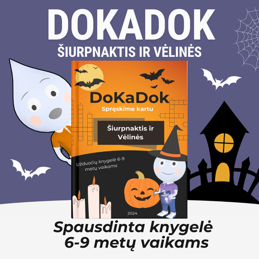 "Šiurpnaktis ir Vėlinės" 6-9 metų vaikams