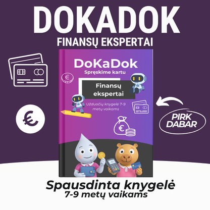 Finansų ekspertai (7-9 metų vaikams)