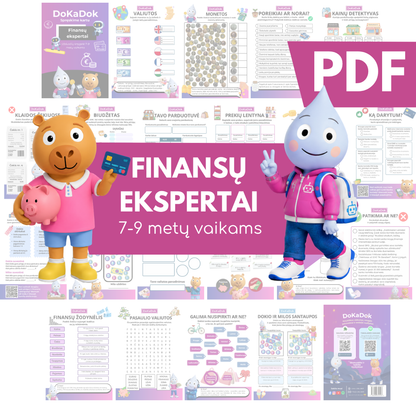 PDF Finansų ekspertai (7-9 metų vaikams)