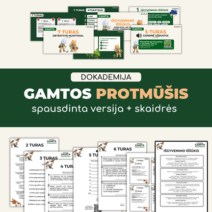 Dokademija protmūšis "Gamta"