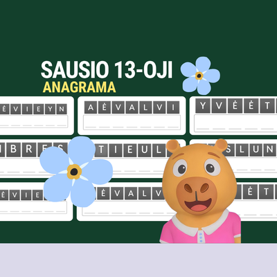 Sausio 13-oji anagrama