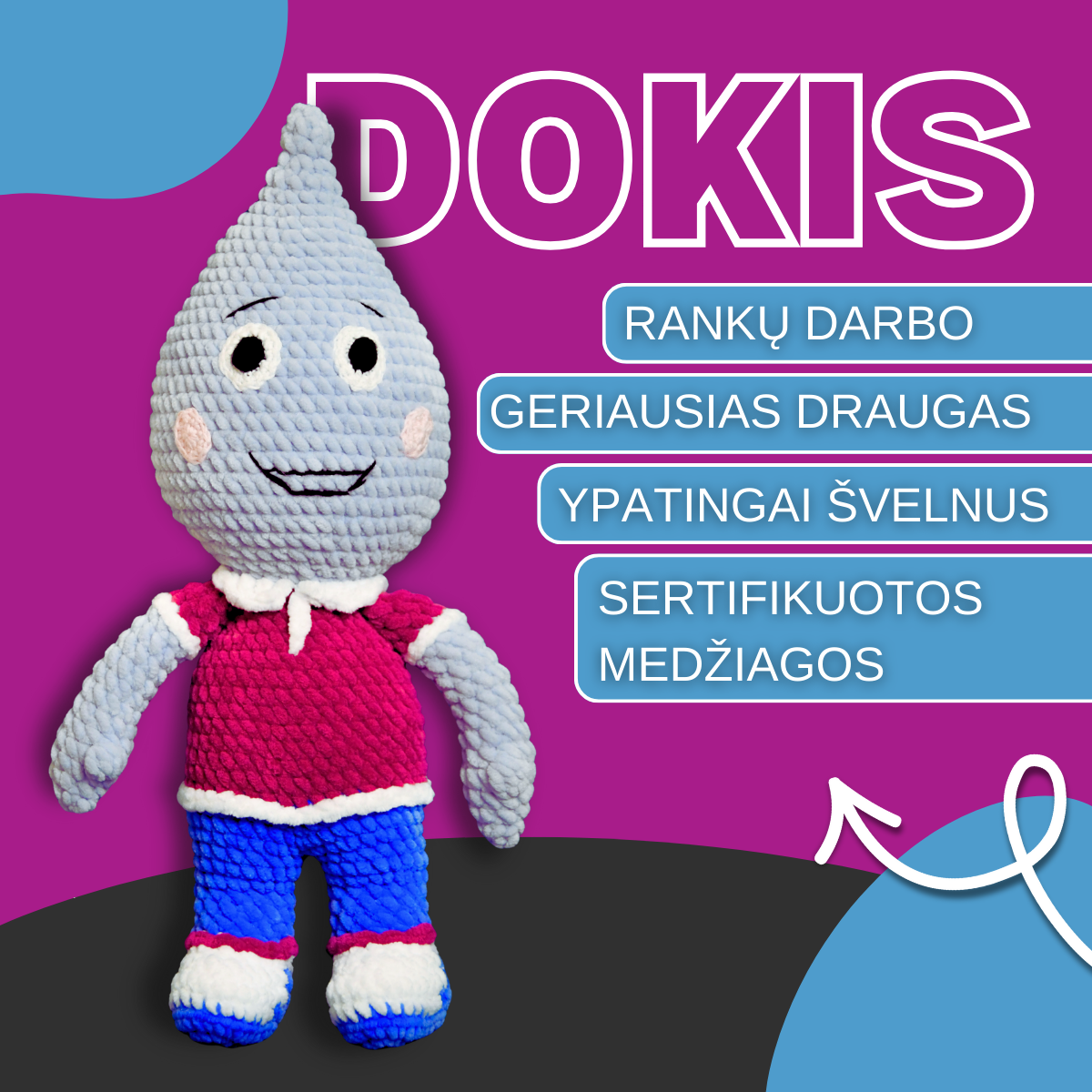DokaDok personažas Dokis